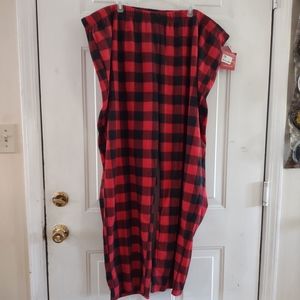 Wondershop Holiday Plaid Flanne  Sleepwear Pants. Size 3X